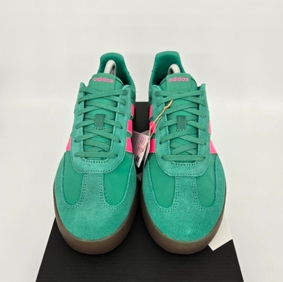 New adidas Barreda Decode 'Semi Court Green Lucid Pink' Women's Shoes Size 9.5 - Picture 2 of 8